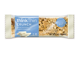 Think Thin - Thin Crunch Br,White Chocolate Nut 10 1.41 oz bars      TEMPORARILY UNAVAILABLE