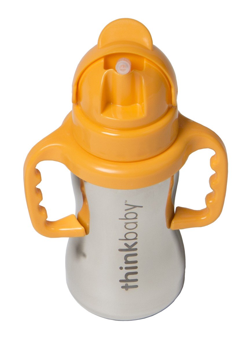 Think Baby Bottle,Steel W/Cvr&Spout 9 OZ (Temp Unavailable)