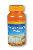 Thompson - Hyaluronic Acid + MSM 20mg/500mg 30 Cap