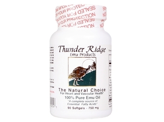 Thunder Ridge Emu Products Emu Oil Gel Caps 90 GCAP-OUT OF STOCK