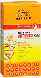 Tiger Balm Arthritis Rub; Containing Glucosamine Chondroitin MSM        4 OZ