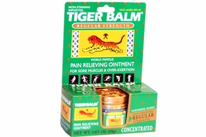 Tiger Balm Pain Relieving Ointment - White Reg Strength 0.63 oz 