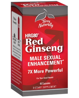 EuroPharma HRG80 Red Ginseng Male Sexual Enhancement 48 Capsules