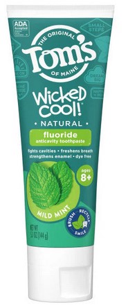 Tom's of Maine Children's Anticavity Toothpaste Wicked Cool 5.1 ounce