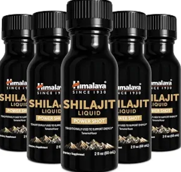 Himalaya Shilajit Liquid Power Shot 2oz 6 pack