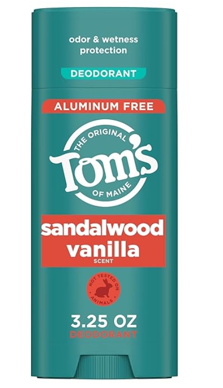 Tom's of Maine Deodorant Sandalwood Vanilla 3.25 oz