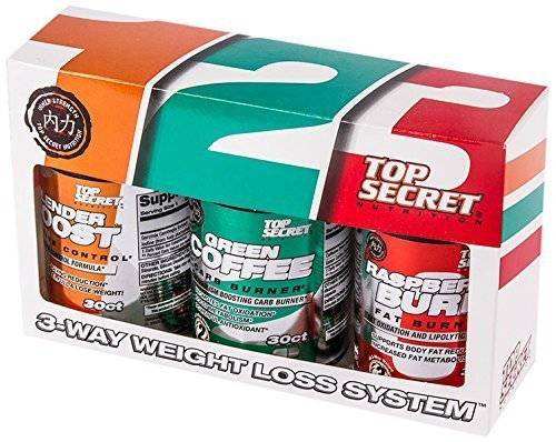 Top Secret - 3 Way Weight Lost System Kit 1 KIT