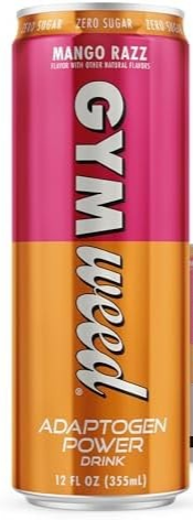 GYM WEED Adaptogen Power Energy Mango Razz 12/pk