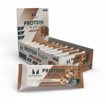 MYPROTEIN Wafer 15g Protein Chocolate Flavor 10 bars
