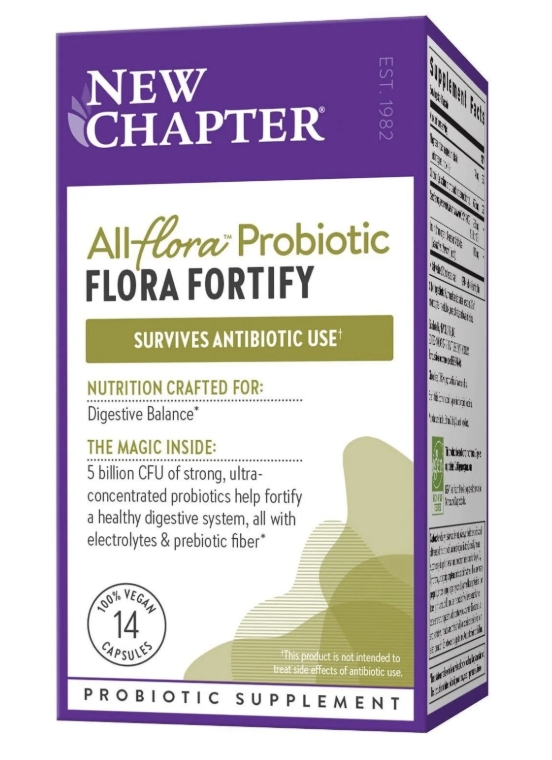 New Chapter All Flora-Probiotic Flora Fortify 14 Capsule