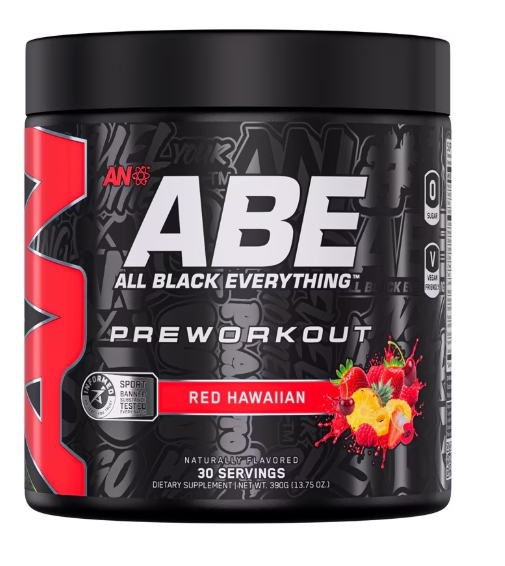 ABE - Ultimate Pre Workout Red Hawiian Flavor 30 Servings