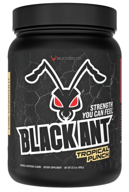 Bucked Up Blank Ant 20/40 Servings Tropical Punch Flavor 23oz 