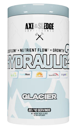 Axe & Sledge Hydraulic 2 Glacier Flavor 20/40 Servings