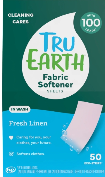 Tru Earth - Fabric Softener Fresh Linen 50 Strips