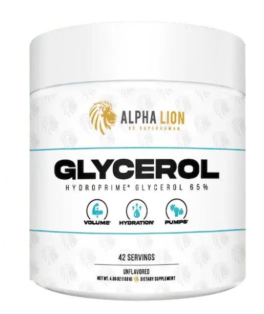 Alpha Lion Glycerol 42 Servings Unflavored 