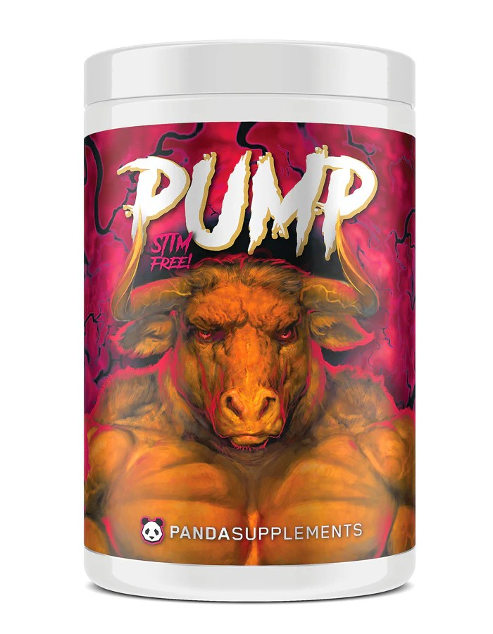 Panda Supplements Pump - Stim Free 20/40 Servings Sweet Black Cherry