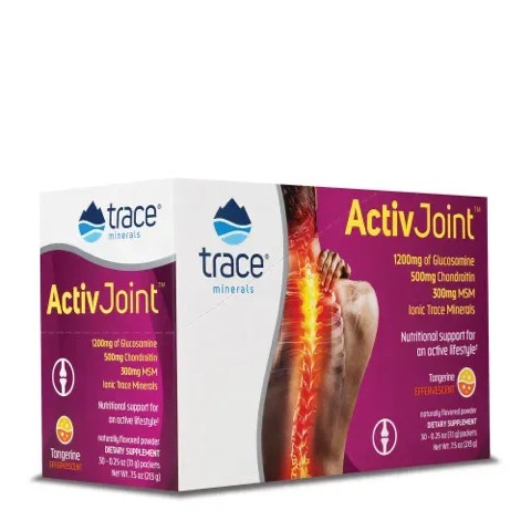 Trace Minerals  ActivJoint Bone and Joint powder 30 paks*BEST BY 06/2024*