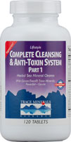 Trace Minerals Cleanse  Pt. 1 120 Tabs