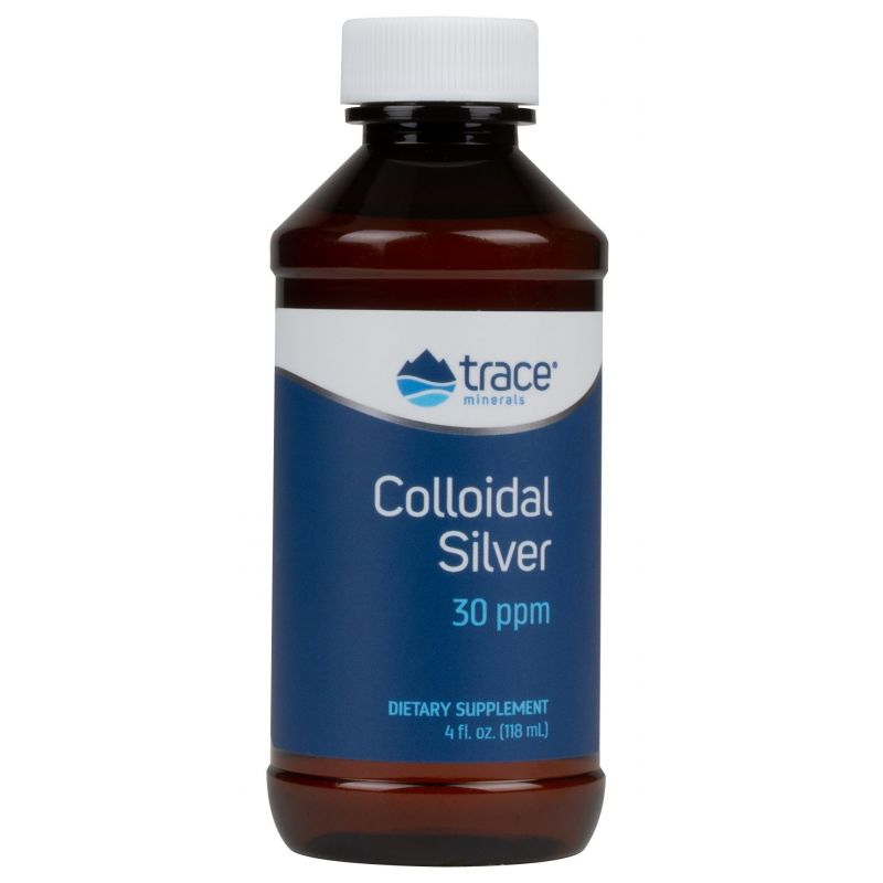 Trace Minerals  Colloidal Silver 30 PPM 4 oz.