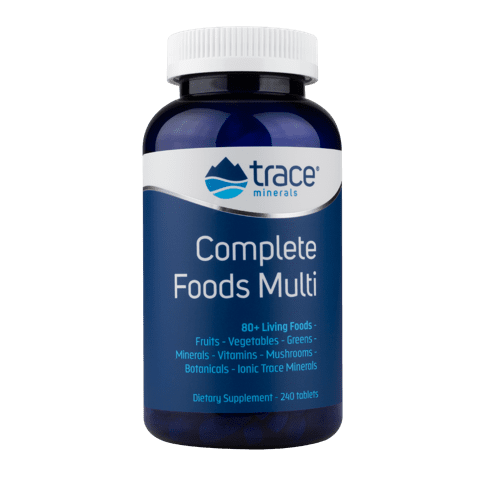 Trace Minerals  Complete Foods Multi 240 tabs