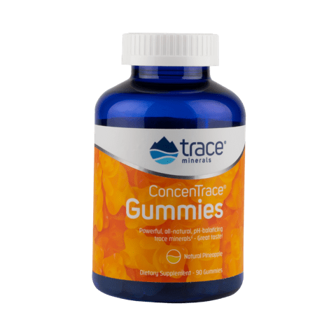Trace Minerals  ConcenTrace Gummies - Pineapple Flavor 90 count