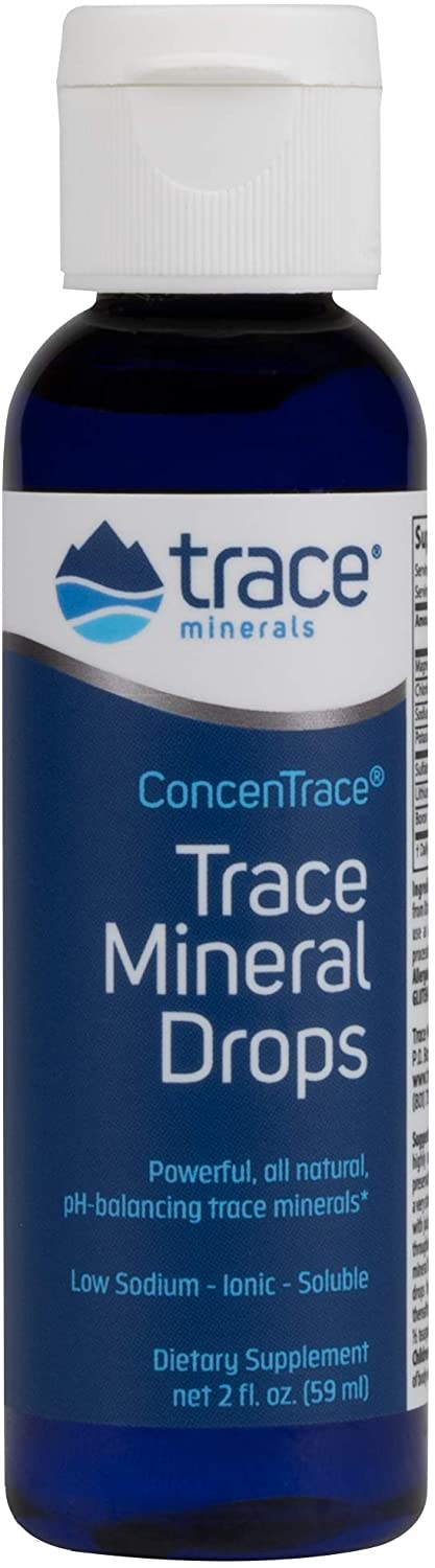 Trace Minerals  ConcenTrace Trace Mineral Drops 2 oz