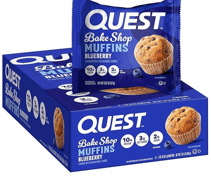 Quest Bake Shop Muffins Blueberry 8/pk 