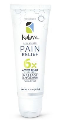 Kalaya - Pain Relief Cream 6X Extra Strength with Massage Applicator 4.2 oz