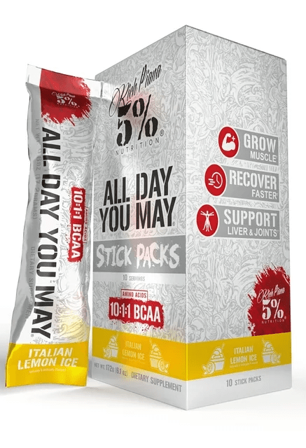 5% Nutrition All Day You May STK Italian Lemon Ice 10 Servings