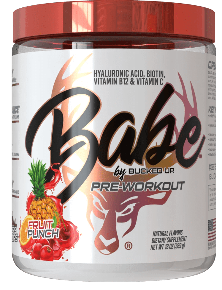 Bucked Up Babe Pre - Workout 30 Servings Fruit Punch