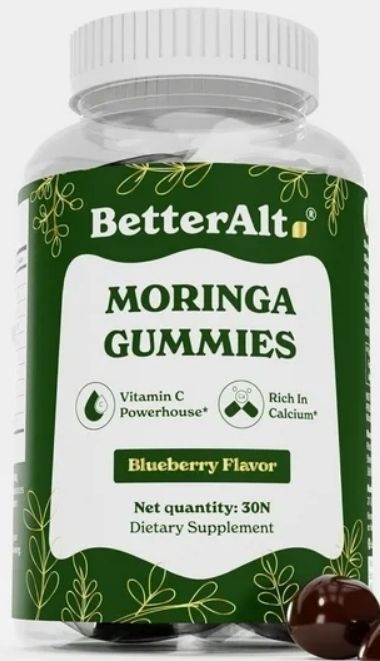 Better Alt - Moringa Gummies Blueberry Flavor 60 Gummy