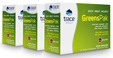 Trace Minerals Greens Pak-Berry Case of 8