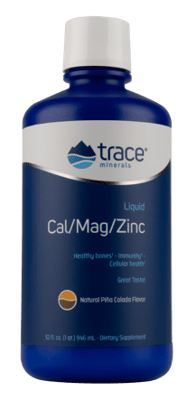 Trace Minerals  Liquid Cal/Mag/Zinc 16 oz.