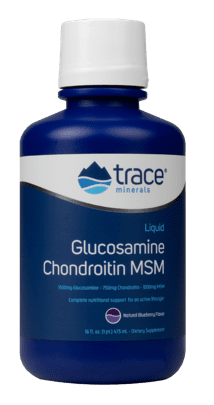 Trace Minerals  Liquid Glucosamine/Chondroitin/MSM 16 oz.