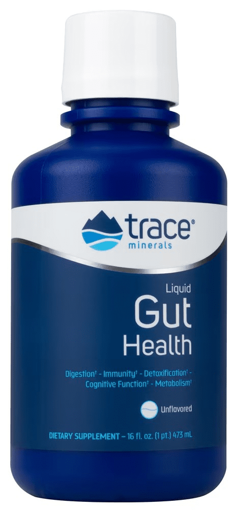 Trace Minerals  Liquid Gut Health - Unflavored 32 oz.