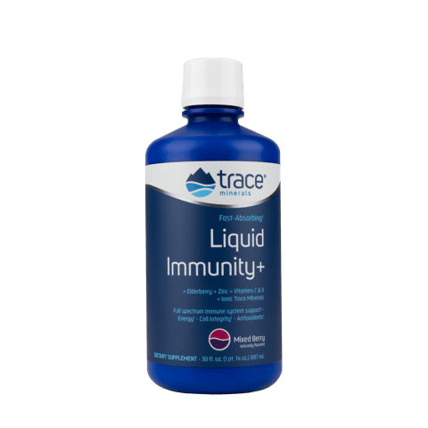 Trace Minerals  Liquid Immunity+ - Mixed Berry 30 oz.