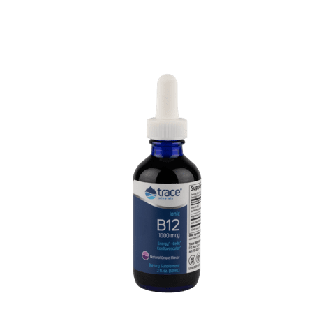 Trace Minerals  Liquid Ionic B12 - 1,000mcg 2 oz.