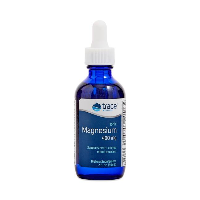 Trace Minerals  Liquid Ionic Magnesium - 400mg 2 oz.
