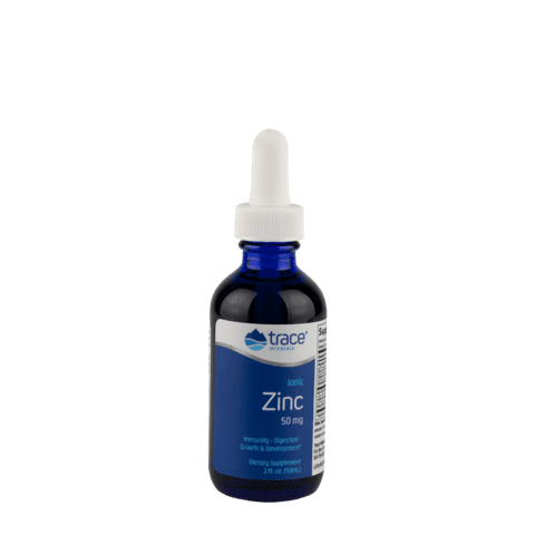 Trace Minerals  Liquid Ionic Zinc - 50mg 2 oz.