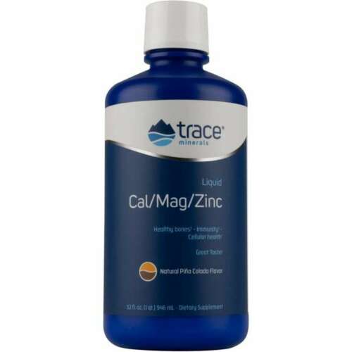 Trace Minerals  Liquid Cal/Mag/Zinc 32 oz.