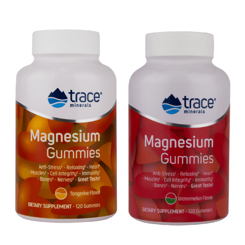 Trace Minerals  Magnesium Gummies - Watermelon 120 ct