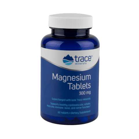 Trace Minerals  Magnesium Tablets 60 Tabs