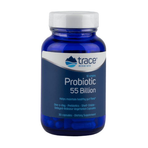 Trace Minerals  Probiotic 55 Billion 30 caps