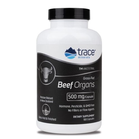 Trace Minerals  TMAncestral Beef Organs Capsules 180 caps