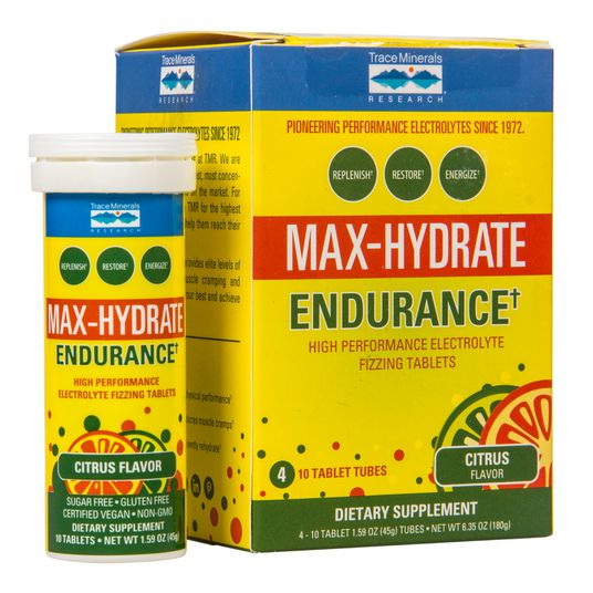 Trace Minerals  TMSPORT - Max-Hydrate Endurance 4 tube box  4 tube box