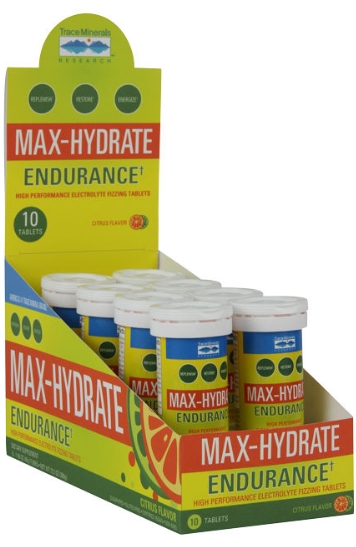 Trace Minerals  TMSPORT - Max-Hydrate Endurance Display Box 8 Tubes