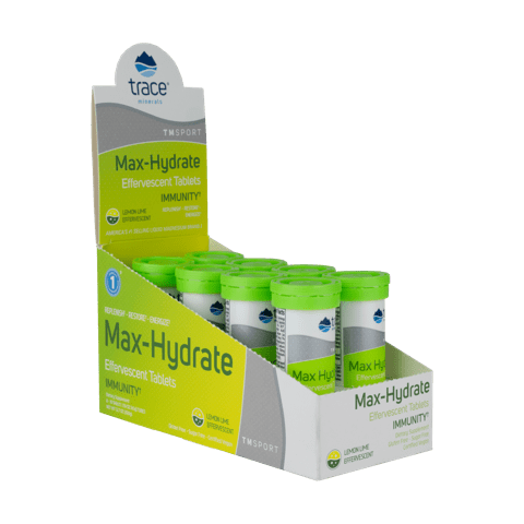 Trace Minerals  TMSPORT - Max-Hydrate Immunity Display Box 8 Tubes