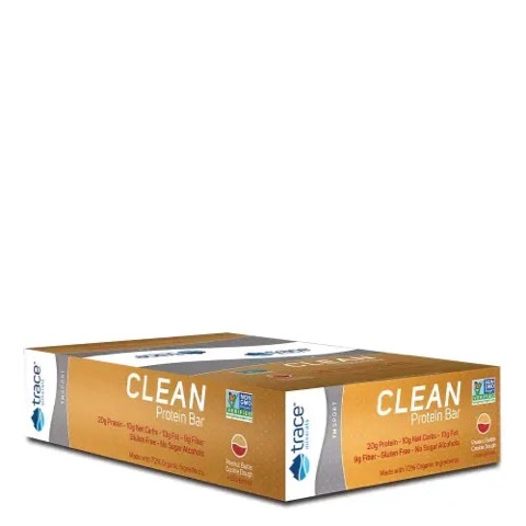 Trace Minerals  TMSPORT - Protein Bar - Peanut Butter w/ Goji Berries 12 bars