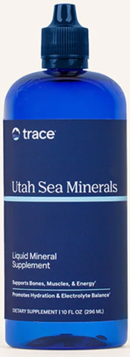 Trace Minerals  Utah Sea Minerals 10 oz.*NEW PKG*