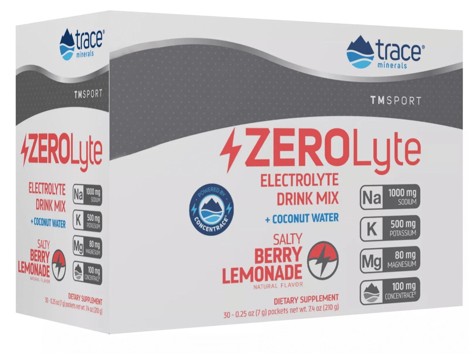 Trace Minerals ZeroLyte - Salty Berry Lemonade 30 pkts